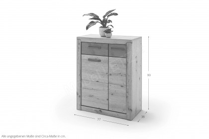 Incata von MCA - Flurkommode in Balkeneiche
