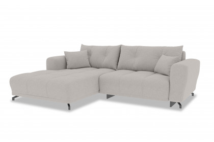 PG-LE-03 von BASTI dein Sofa - Eckgarnitur links hellgrau