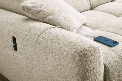 Move von Job - Ecksofa Ausführung rechts beige