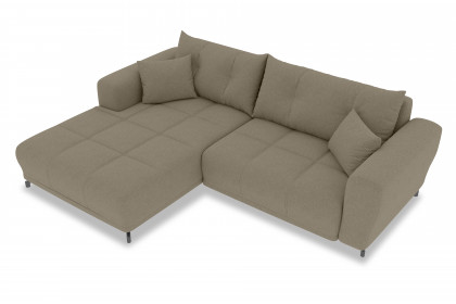 PG-LE-03 von BASTI dein Sofa - Eckcouch links taupe