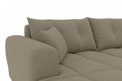 PG-LE-03 von BASTI dein Sofa - Eckcouch links taupe