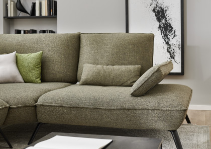 Apex Plus von Poco - Polsterecke rechts khaki