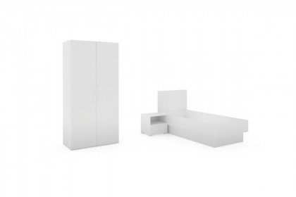 305 cocoon by rb 305 von Röhr-Bush - Gästezimmer-Einrichtung weiß