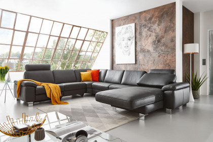 HU-SC17009 von Hukla - Sofalandschaft links anthrazit