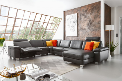 HU-SC17009 von Hukla - Sofalandschaft links anthrazit