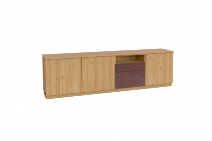 Tessaro-living von Schösswender - Lowboard TE 15UL Wildeiche/ Samtlack