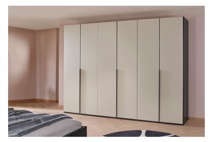 Scale-Spin von Rauch Black - Kleiderschrank Glas champagner - schwarz