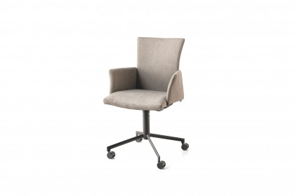 Helmond von Musterring - Drehstuhl mit gepolsterten Armlehnen