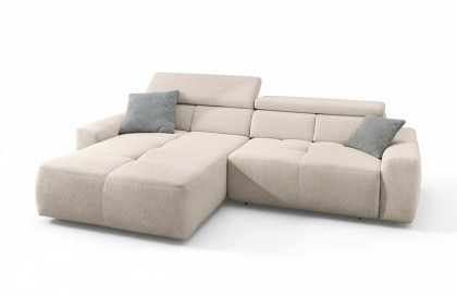 Unos von Job - Ecksofa Ausführung links beige