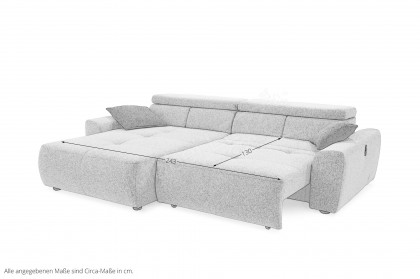 Unos von Job - Ecksofa Ausführung links beige