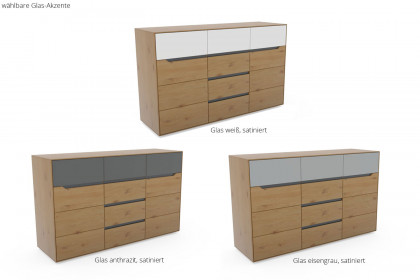 InCasa Onema von Decker - Türenkommode mit 4 Schubkästen