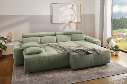 Unos von Job - Polsterecke Ausführung rechts blassgrün