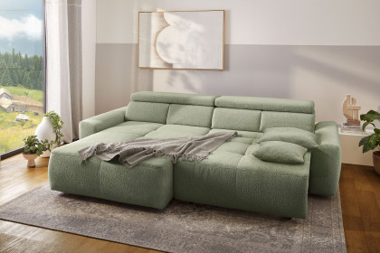 Unos von Job - Polsterecke Ausführung links blassgrün