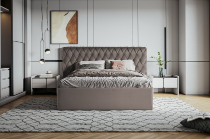 Arian von DONE.® - Polsterbett in Taupe