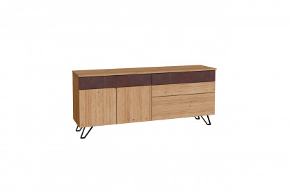 Tessaro-living von Schösswender - Lowboard TE 30R Wildeiche/ Samtlack