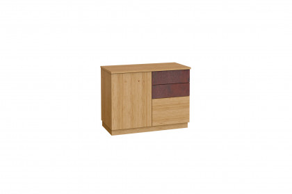 Tessaro-living von Schösswender - Sideboard TE 06R Wildeiche/ Samtlack