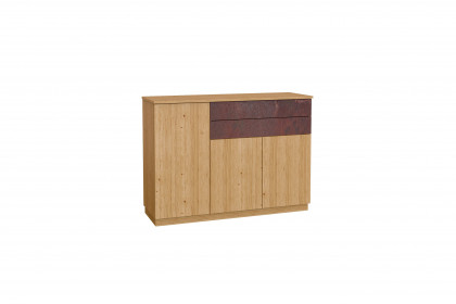 Tessaro-living von Schösswender - Sideboard TE 09R Wildeiche/ Samtlack