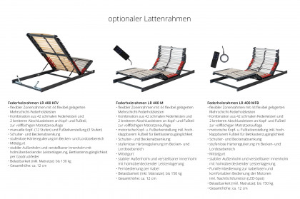 HU-PB22140 von Hukla - Polsterbett KT 23925 natur