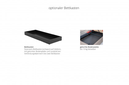HU-PB22140 von Hukla - Polsterbett KT 23925 natur