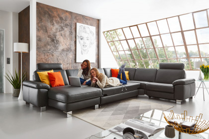 HU-SC17009 von Hukla - Sofalandschaft rechts anthrazit