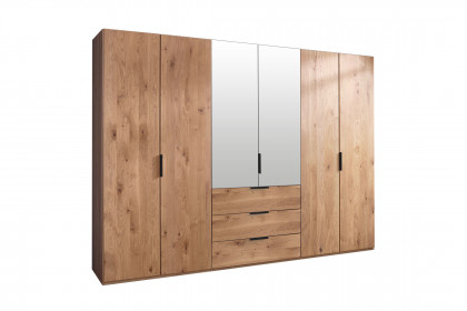 Scale-Spin von Rauch Black - Schrank Asteiche teilmassiv - Spiegel