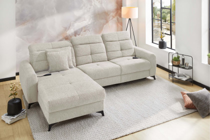 Chillout von Job - Ecksofa Ausführung links beige