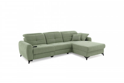 Chillout von Job - Polsterecke Ausführung rechts blassgrün