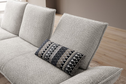 KOINOR Buddy - Ecksofa links hellgrau