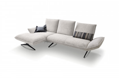 KOINOR Buddy - Ecksofa links hellgrau