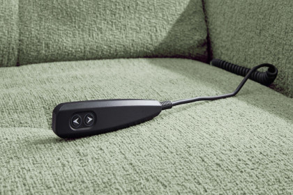 Chillout von Job - Polsterecke Ausführung links blassgrün