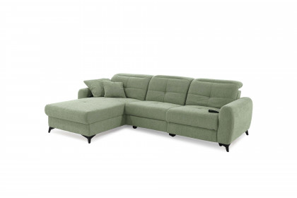 Chillout von Job - Polsterecke Ausführung links blassgrün
