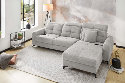 Chillout von Job - Eckcouch Variante rechts hellgrau