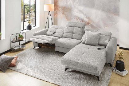 Chillout von Job - Eckcouch Variante rechts hellgrau