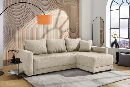 Venezia von Job - Ecksofa Ausführung rechts beige