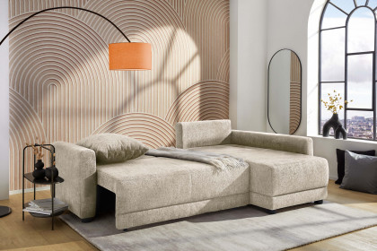 Venezia von Job - Ecksofa Ausführung rechts beige