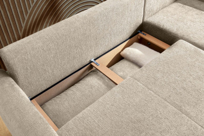 Venezia von Job - Ecksofa Ausführung rechts beige