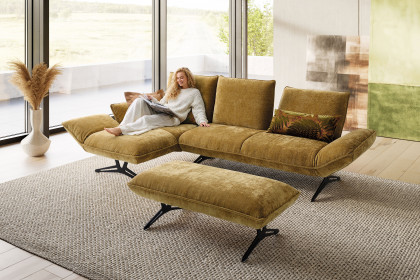 KOINOR Buddy - Eckgarnitur links gelb