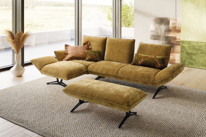 KOINOR Buddy - Eckgarnitur links gelb