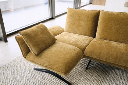 KOINOR Buddy - Eckgarnitur links gelb