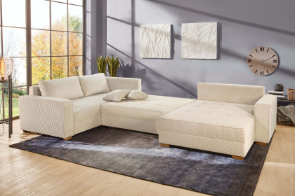 Brixen von Job - Wohnlandschaft Ausführung links beige