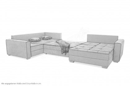 Brixen von Job - Wohnlandschaft Ausführung links beige