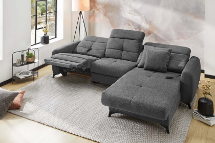 Chillout von Job - Ecksofa Ausführung rechts grau