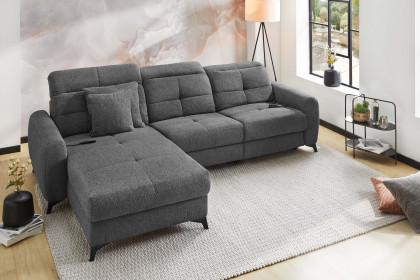 Chillout von Job - Ecksofa Ausführung links grau