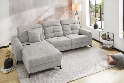 Chillout von Job - Eckgarnitur Variante links hellgrau