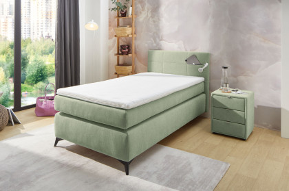 Nele-Dream von Jockenhöfer - Boxspringbett 120 pistazie