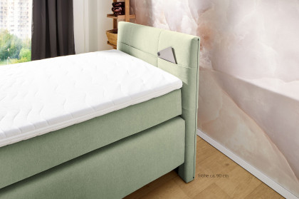 Nele-Dream von Jockenhöfer - Boxspringbett 120 pistazie