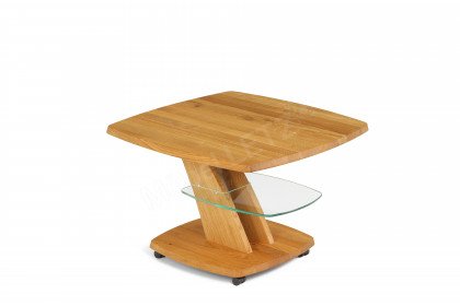 7771 von Vierhaus - Couchtisch in Wildeiche mit Höhenverstellung