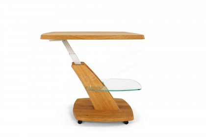 7771 von Vierhaus - Couchtisch in Wildeiche mit Höhenverstellung