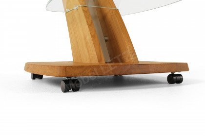 7771 von Vierhaus - Couchtisch in Wildeiche mit Höhenverstellung