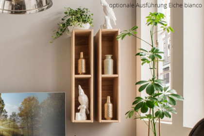 Mido von SKALIK - Wandregal horizontal oder vertikal verwendbar - Eiche natur